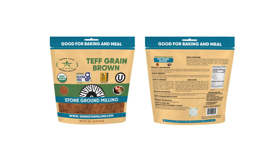 Organic Whole Grain Brown Teff