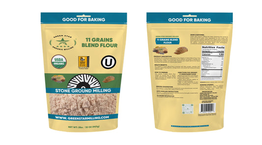Organic 11 Grain Blend Flour