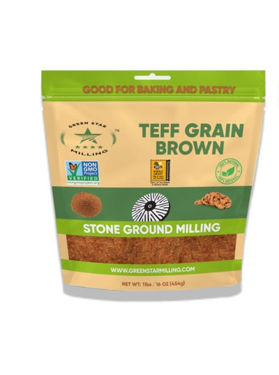 Whole Grain Brown Teff Flour